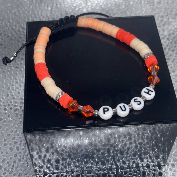 Handmade Affirmation Bracelet - Size 8 - Picture 3 of 3